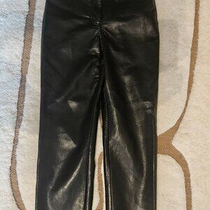 Aritizia Melina Vegan/Faux Leather Pants 0